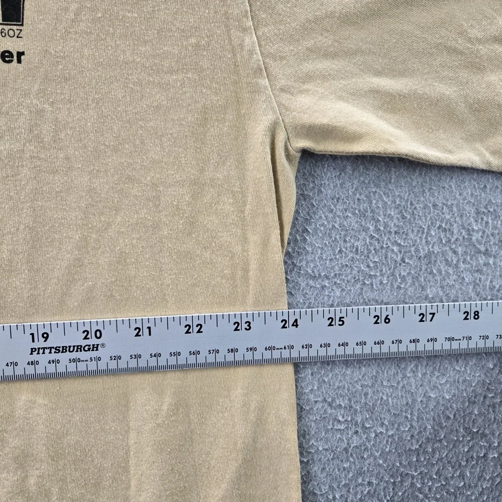 Crazy Shirts Men Shirt XL Beige  Beer Ask Your Doctor‎ Short Sleeve